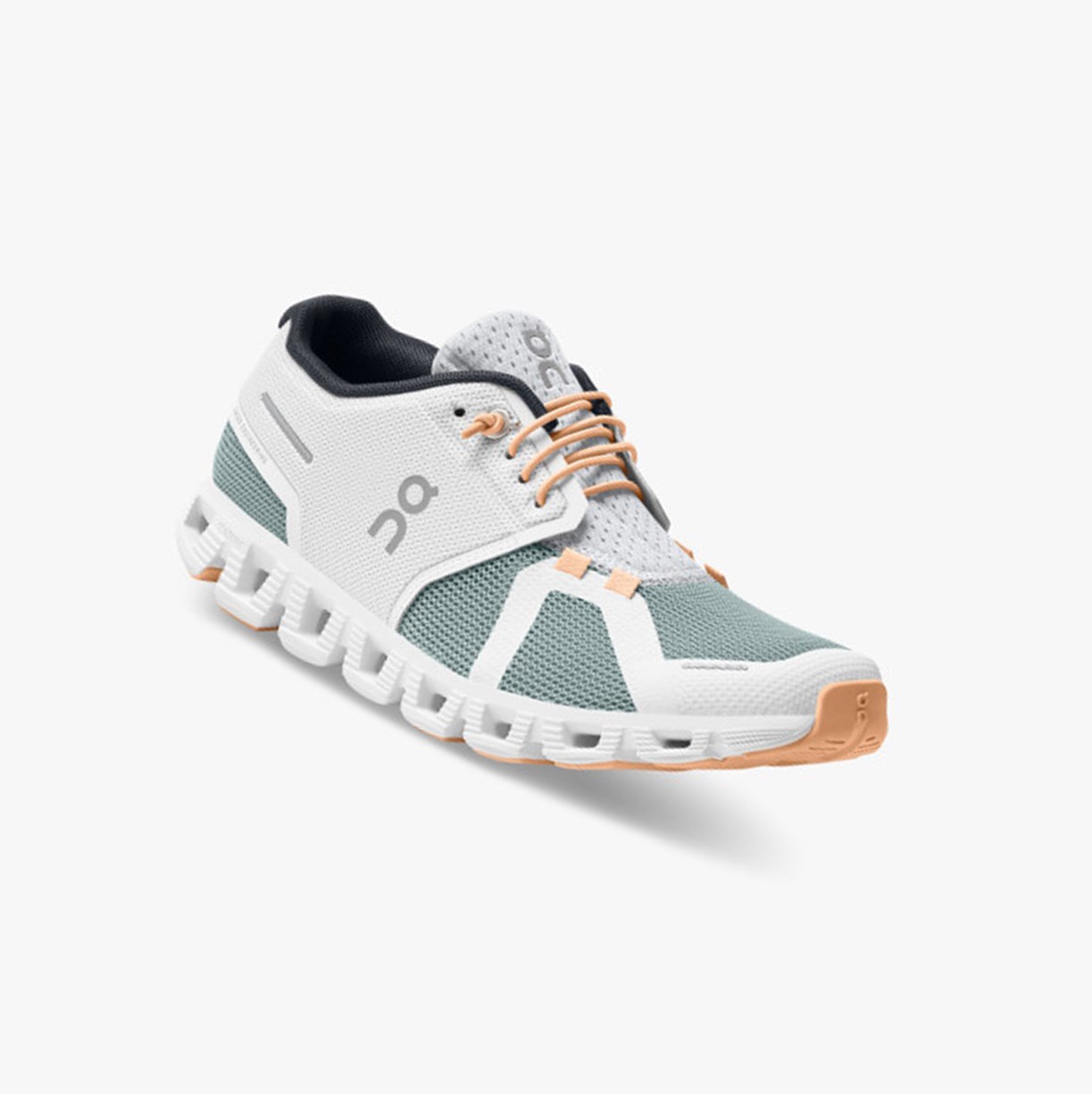 On Running Cloud 5 Push Ženske Tenisice White/Cobble | 9461VKEGX