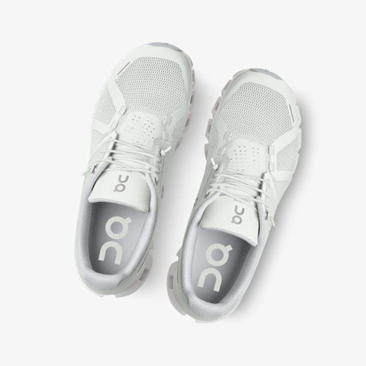On Running Cloud 5 Ženske Tenisice Ice/White | 5941LREAD