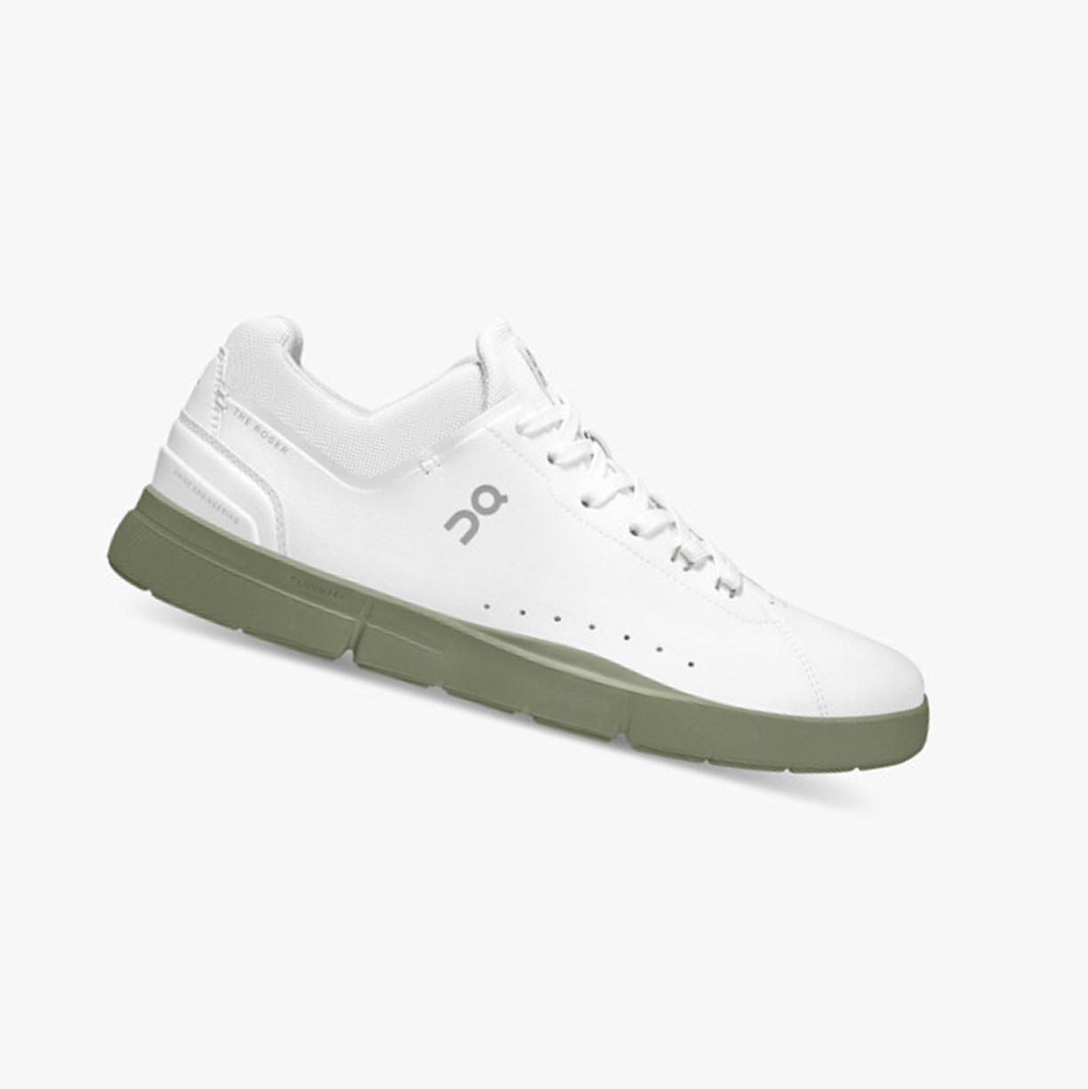 On Running THE ROGER Advantage Muške Tenisice White/Reseda | 2981CAZBJ
