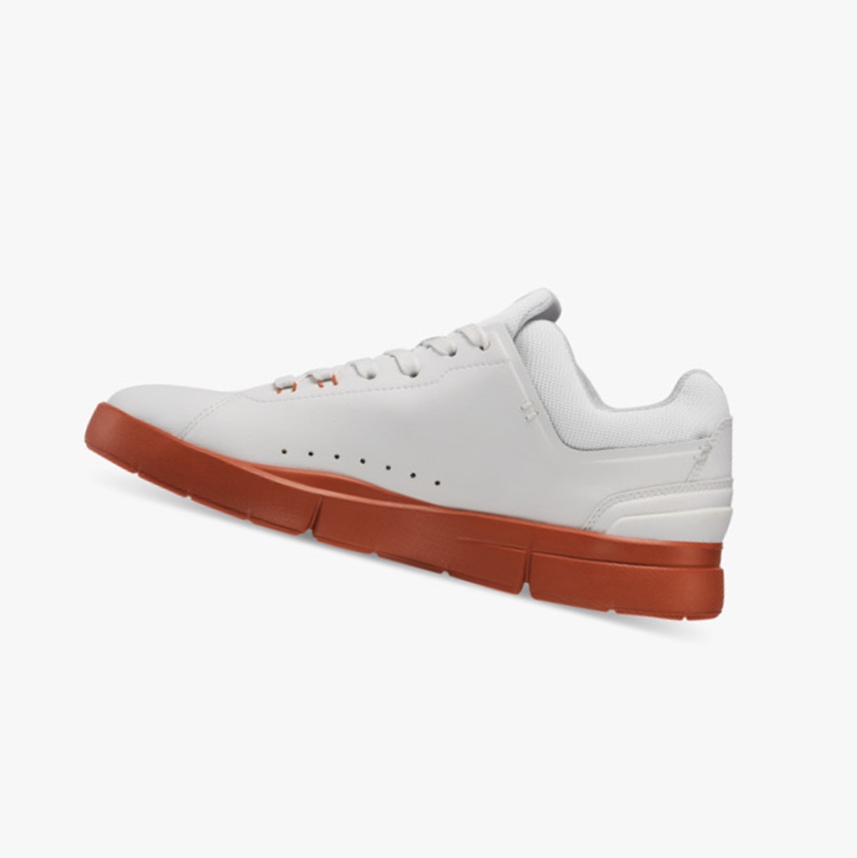On Running THE ROGER Advantage Ženske Tenisice White/Rust | 0792HNQCX