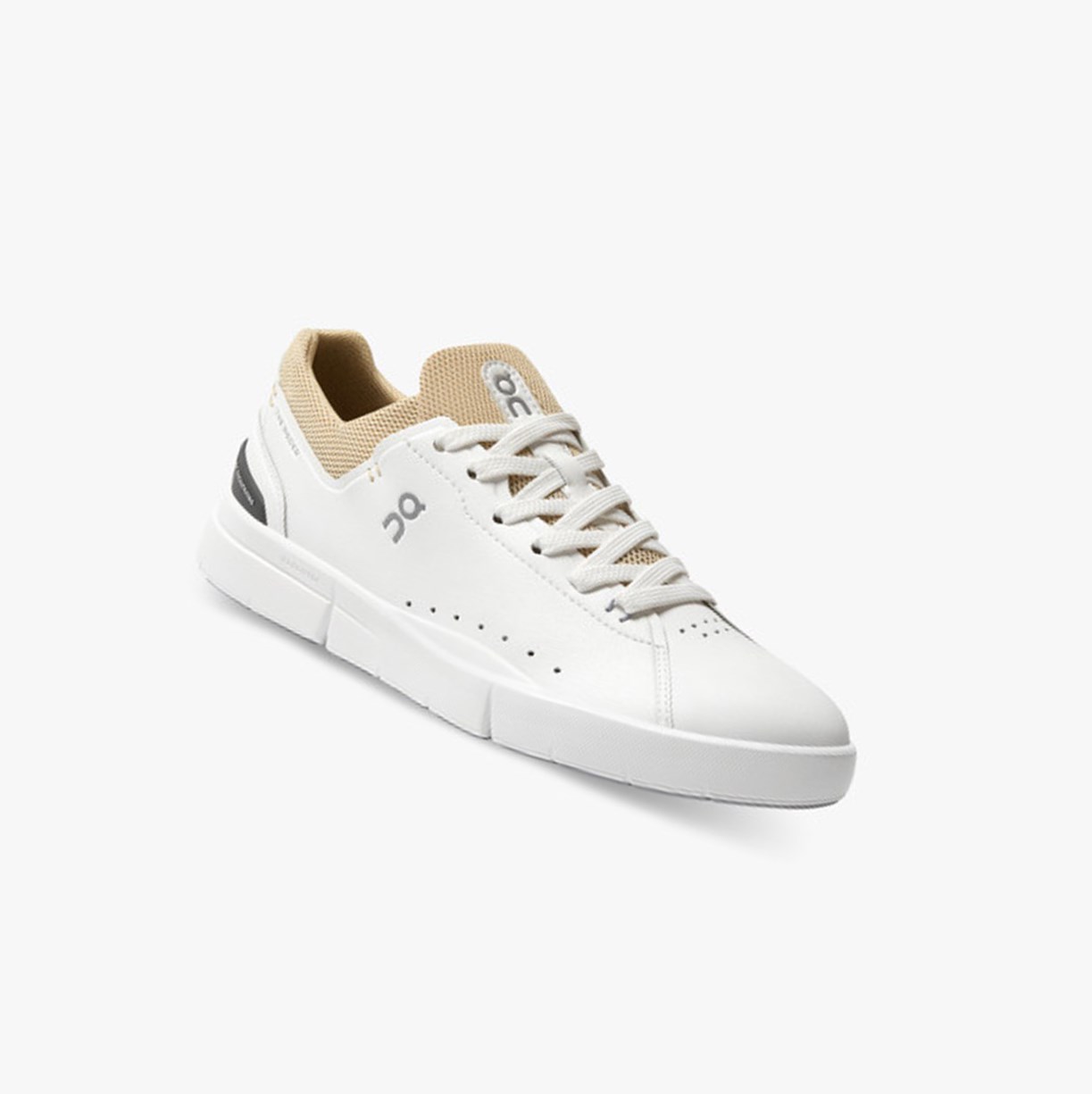 On Running THE ROGER Advantage Ženske Tenisice White/Sand | 3149AJQWN