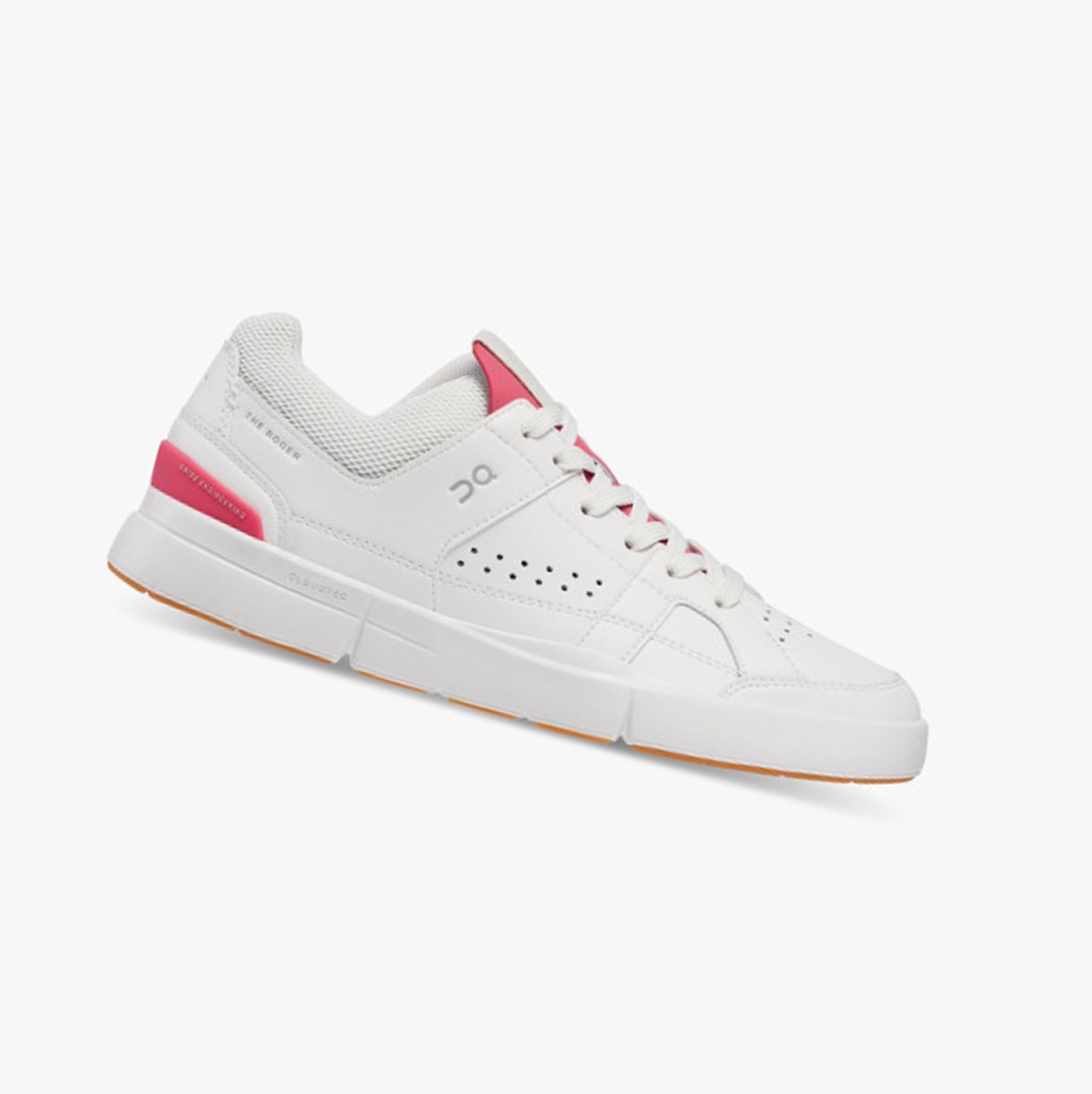 On Running THE ROGER Clubhouse Ženske Tenisice White/Rosewood | 0214VCUOP