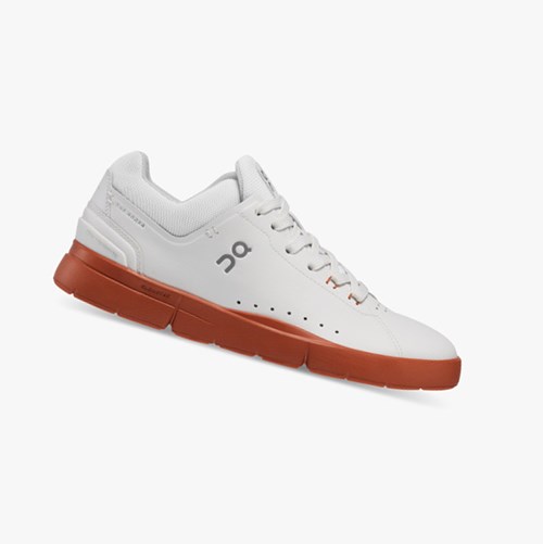 On Running THE ROGER Advantage Ženske Tenisice White/Rust | 0792HNQCX